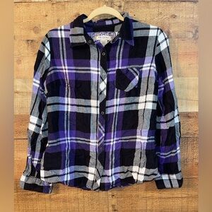 Arizona Plaid Button Up Shirt